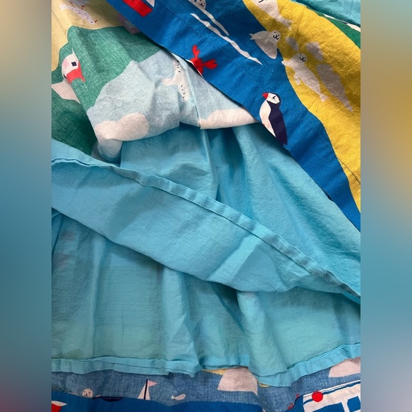 Mini Boden Print Smocked Sundress in Multi Coastal Size 2-3Y EUC - Picture 3 of 5